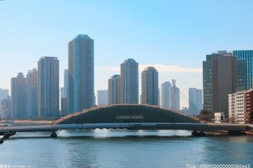 中新广州知识城首座人行天桥落成开通 正式命名“海丝桥”